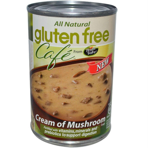 Health Valley: Gluten Free Cafe, Cream Of Mushroom Soup, 15 Oz (425 G)