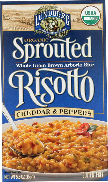 Lundberg: Organic Cheddar & Pepper Risotto, 5.5 Oz