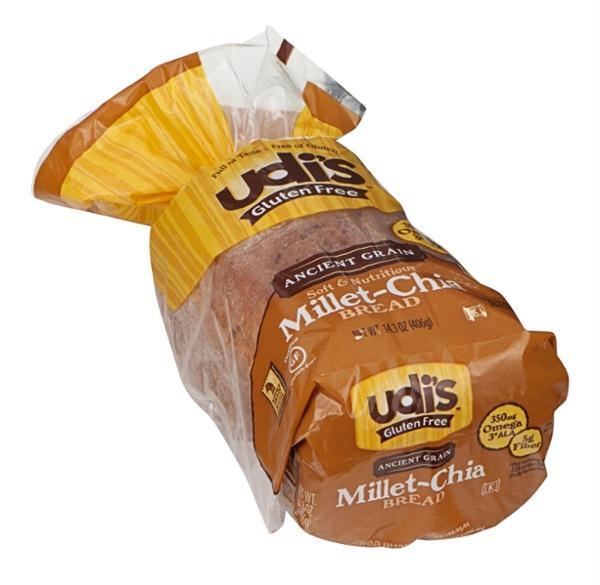 Udis: Gluten Free Millet-chia Bread, 14.2 Oz