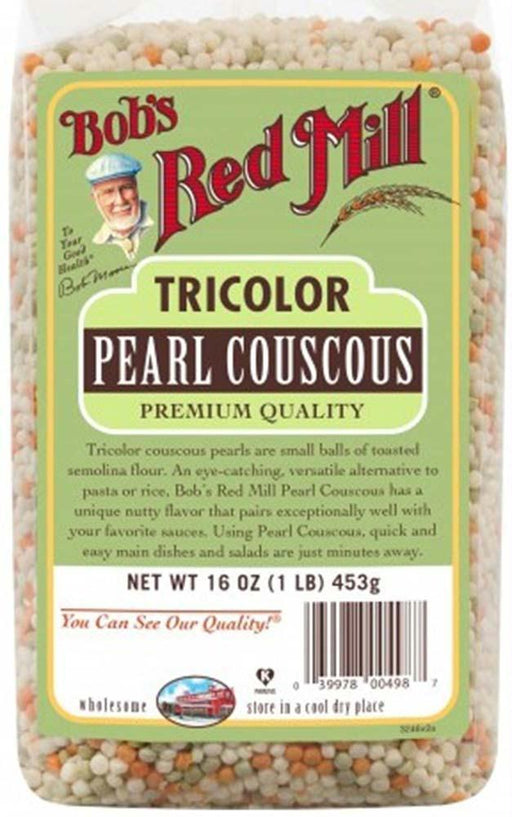 Bobs Red Mill: Tricolor Pearl Couscous, 16 Oz