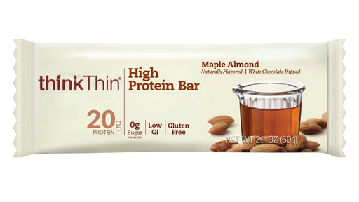 Think Thin: High Protein Bar Maple Almond, 2.1 Oz