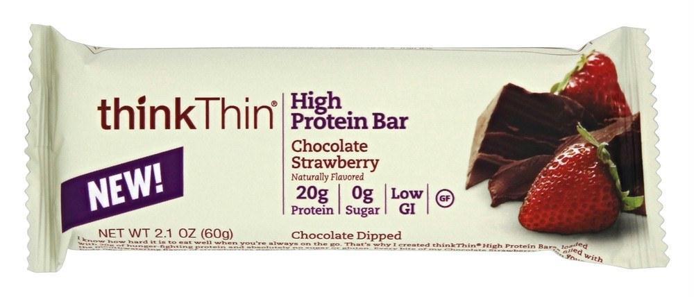 Think Thin: High Protein Bar Chocolate Strawberry, 2.1 Oz