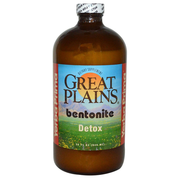 Yerba Prima: Great Plains Bentonite Detox, 32 Oz