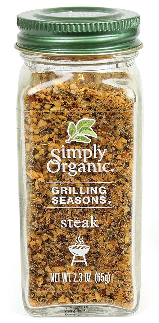 Simply Organic: Steak Grilling Seasons, 2.3 Oz