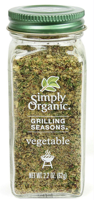 Simply Organic: Grilling Seasons Vegetable, 2.2 Oz