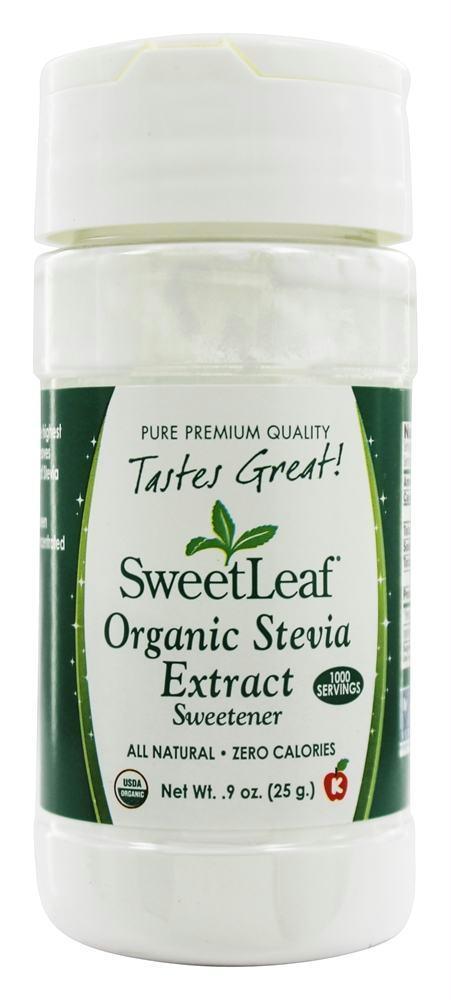 Sweetleaf Stevia: Organic Stevia Extract Sweetener, 0.9 Oz