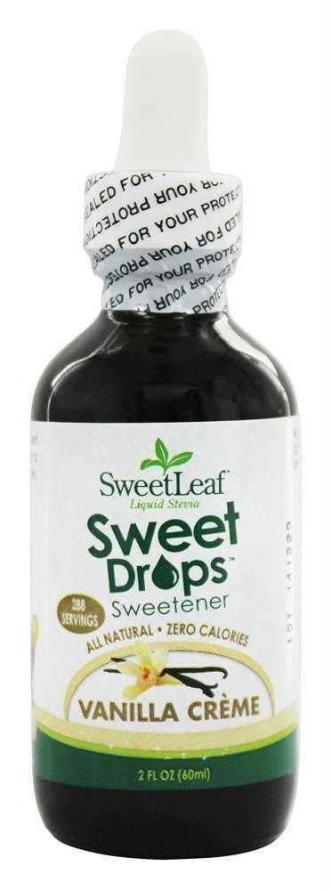 Sweetleaf: Liquid Stevia Sweet Drops Sweetener Vanilla Creme, 2 Oz