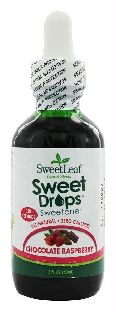 Sweetleaf: Liquid Stevia Sweet Drops Sweetener Chocolate Raspberry, 2 Oz