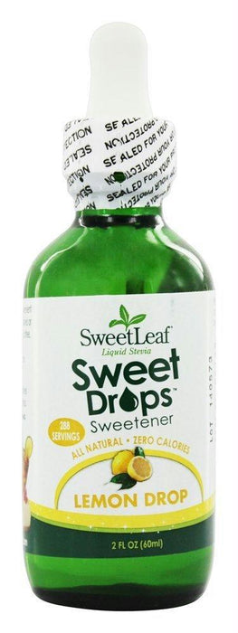 Sweetleaf: Liquid Stevia Sweet Drops Sweetener Lemon Drop, 2 Oz