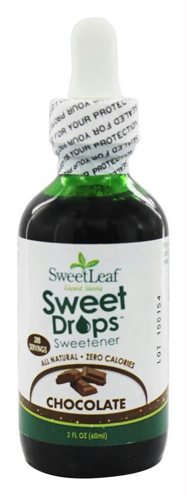 Sweetleaf: Liquid Stevia Sweet Drops Sweetener Chocolate, 2 Oz