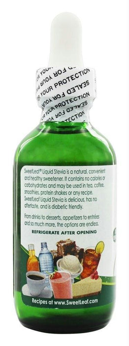 Sweetleaf: Liquid Stevia Sweet Drops Sweetener Peppermint, 2 Oz