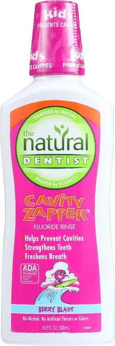 Natural Dentist: Mouthrinse Fluoride Bryblast, 16 Oz