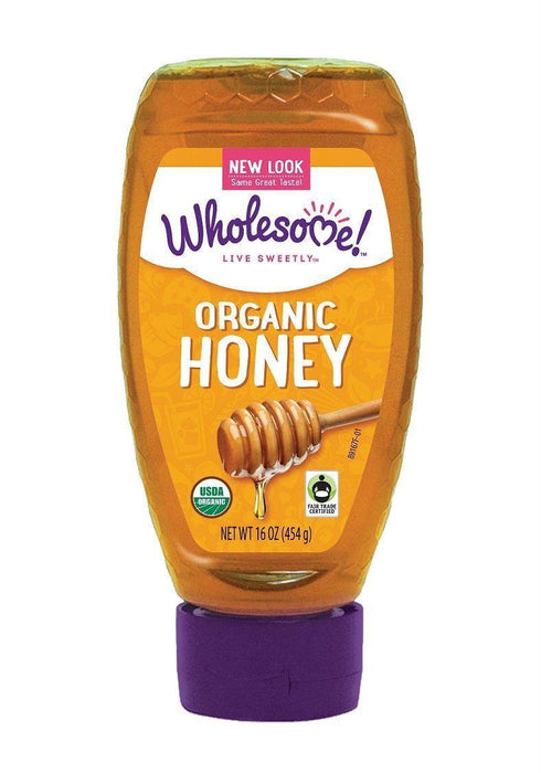 Wholesome Sweeteners: Organic Honey, 16 Oz