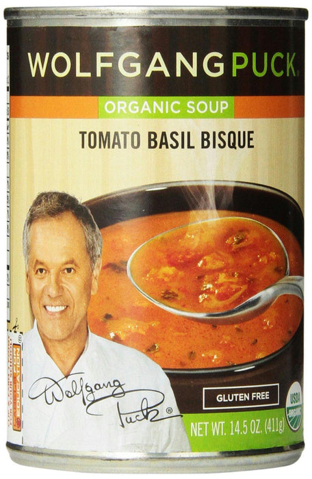 Wolfgang Puck: Organic Soup Classic Tomato With Basil, 14.5 Oz