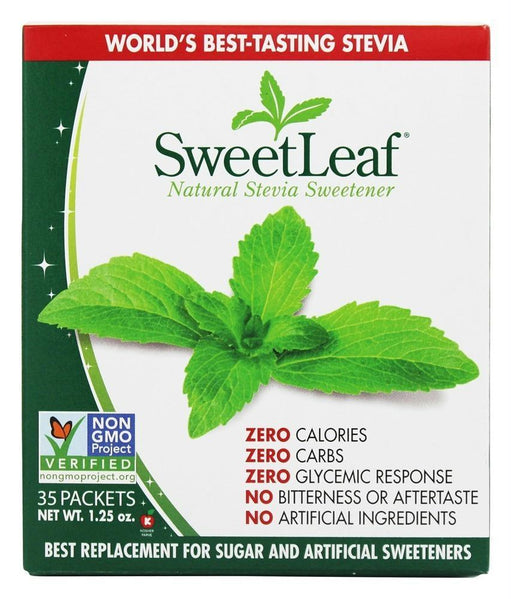 Sweetleaf: Natural Stevia Sweetener, 35 Packets