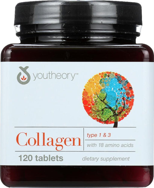 Youtheory: Collagen Type 1 & 3, 120 Tablets