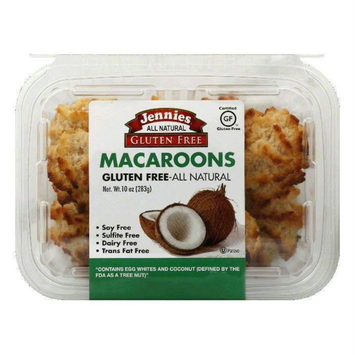 Jennies: All Natural Gluten-free Coconut Macaroons Non Gmo, 10 Oz