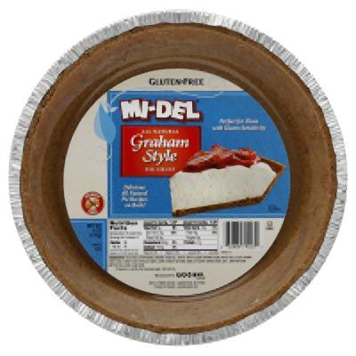 Mi-del: Pie Crust, Graham Style, 7.1 Oz