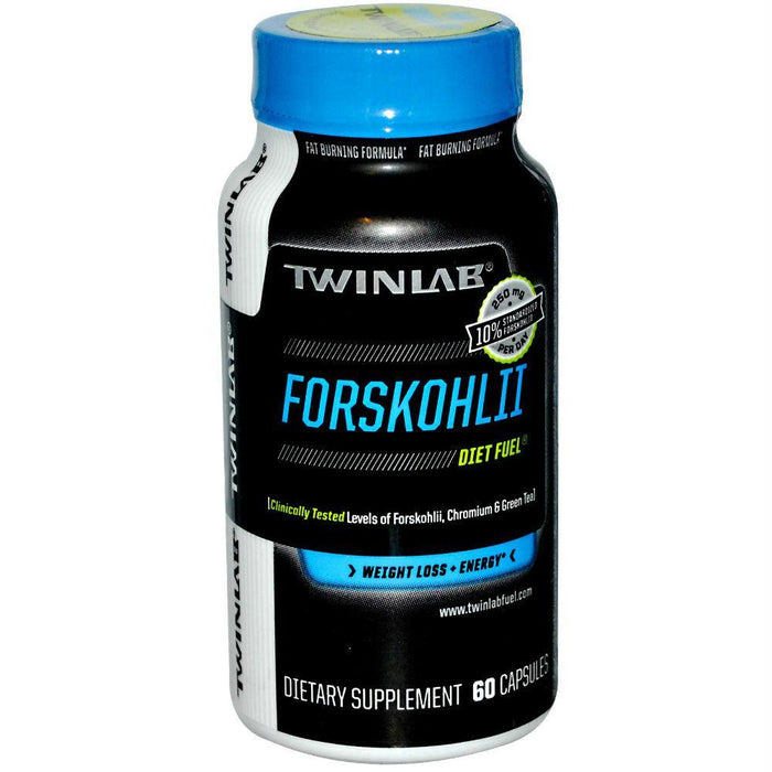 Twinlab: Fuel Diet Fuel Forskohlii Dietary Supplement, 60 Capsules