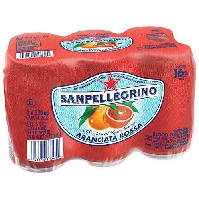 San Pellegrino: Sparkling Orange Beverage 6 Packs, 66.9 Oz