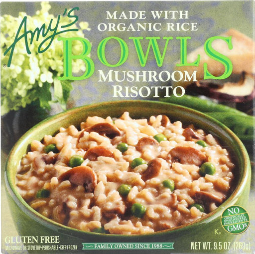 Amy's: Mushroom Risotto Bowl Gluten Free, 9.5 Oz