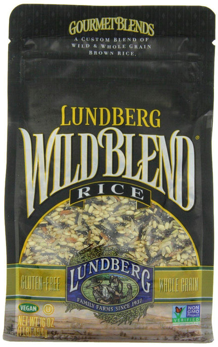 Lundberg: Wild Blend Wild And Whole Grain Brown Rice, 1 Lb