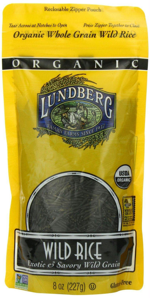 Lundberg: Organic Wild Rice, 8 Oz