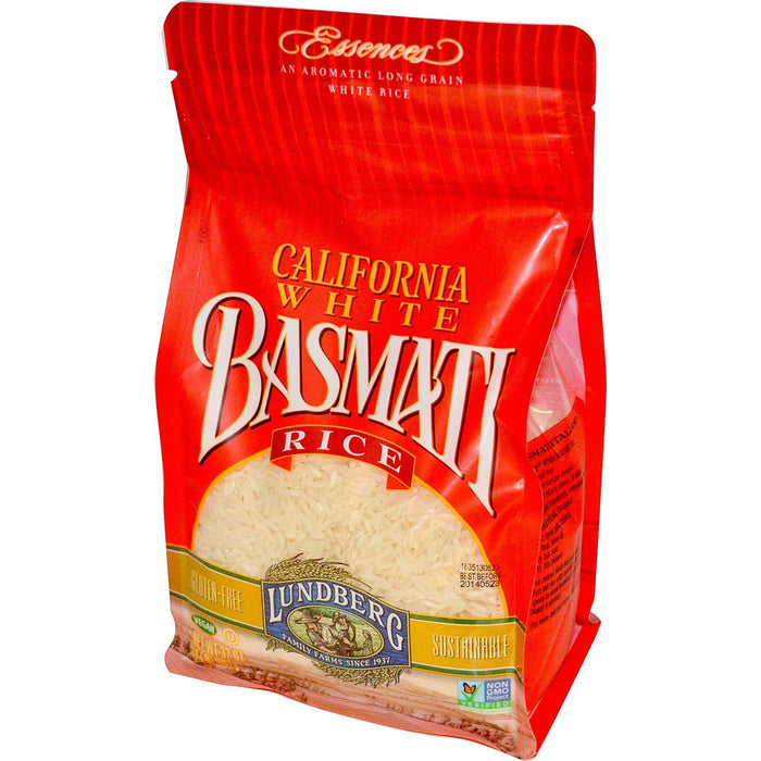 Lundberg: California White Basmati Rice, 2 Lb