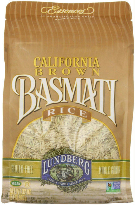 Lundberg: California Brown Basmati Rice, 2 Lb