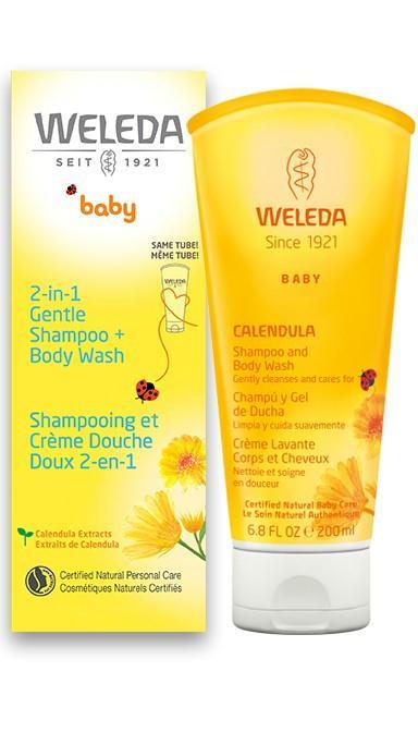 Weleda: Body Wash And Shampoo Calendula, 6.8 Fo