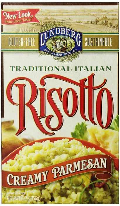 Lundberg: Risotto Gluten Free Creamy Parmesan, 5.5 Oz