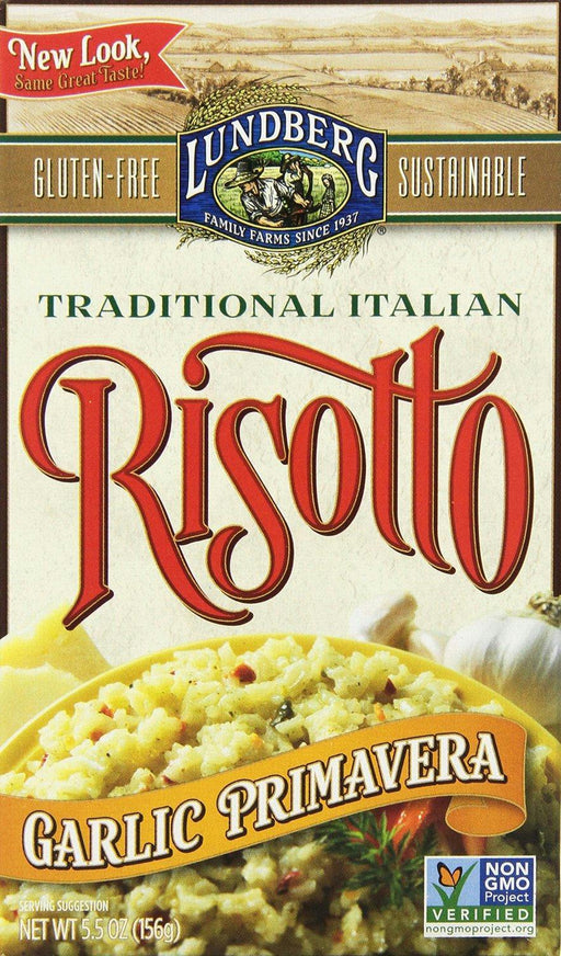 Lundberg: Risotto Garlic Primavera, 5.5 Oz