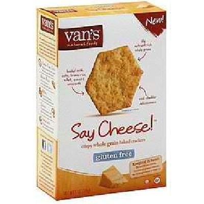 Vans: Natural Foods Gluten Free Say Cheese Crispy Whole Grain Baked Crackers, 5 Oz