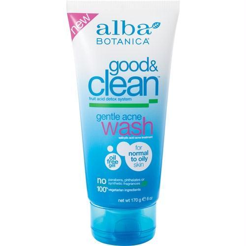 Alba Botanica: Good & Clean Gentle Acne Wash, 6 Oz