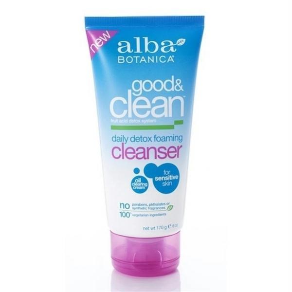 Alba Botanica: Good & Clean Daily Detox Foaming Cleanser, 6 Oz