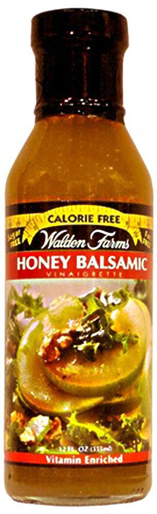 Walden Farms: Honey Balsamic Vinaigrette, Free From Calorie Sugar Fat Gluten & Carbohydrate, 12 Oz