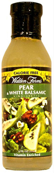 Walden Farms: Pear & White Balsamic Vinaigrette Dressing, 12 Oz