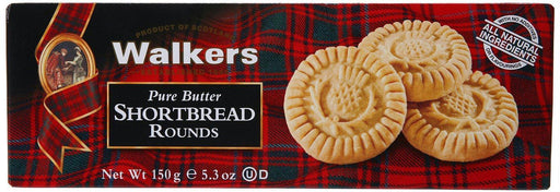 Walkers: Pure Butter Shortbread Rounds, 5.3 Oz