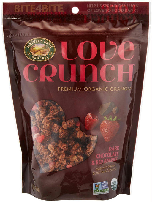 Nature's Path: Love Crunch Premium Organic Granola Dark Chocolate And Red Berries, 11.5 Oz