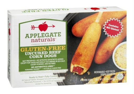 Applegate: Gluten-free Beef Corn Dogs, 10 Oz