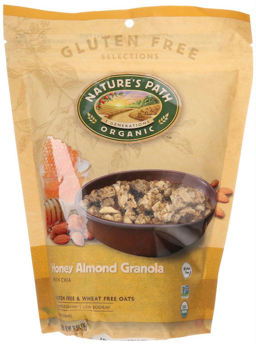 Nature's Path: Gluten Free Selections Honey Almond Granola With Chia, 11 Oz