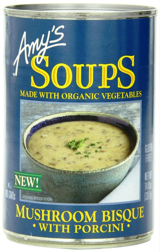 Amy's: Mushroom Bisque With Porcini Soup, 14 Oz