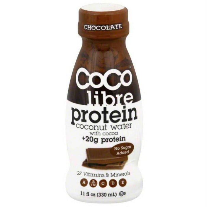 Coco Libre: Protein Coconut Water Chocolate, 11 Oz