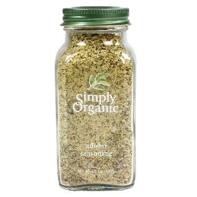 Simply Organic: Adobo Seasoning, 4.41 Oz